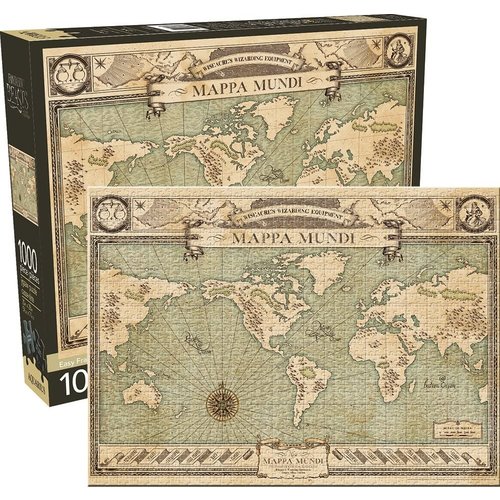 NMR DISTRIBUTION AQ1000 FANTASTIC BEASTS MAP OF THE WORLD NMR DISTRIBUTION AQ1000 FANTASTIC BEASTS MAP OF THE WORLD