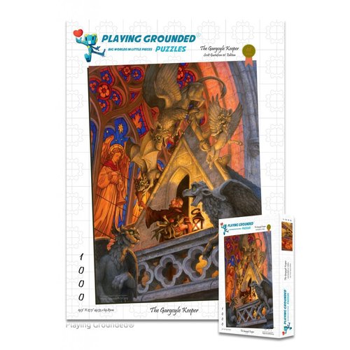 PLAYING GROUNDED PUZZLES PG1000 GARGOYLES KEEPER PLAYING GROUNDED PUZZLES PG1000 GARGOYLES KEEPER