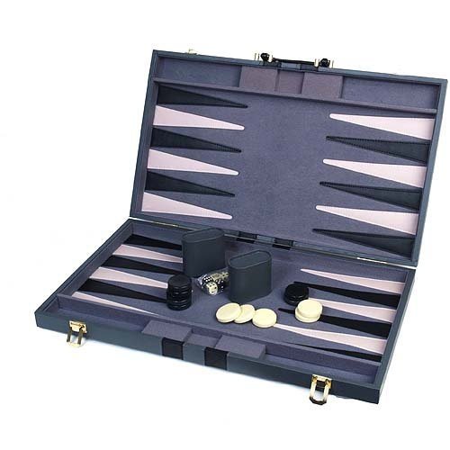 JOHN HANSEN COMPANY BACKGAMMON 18" ATTACHE JOHN HANSEN COMPANY BACKGAMMON 18" ATTACHE