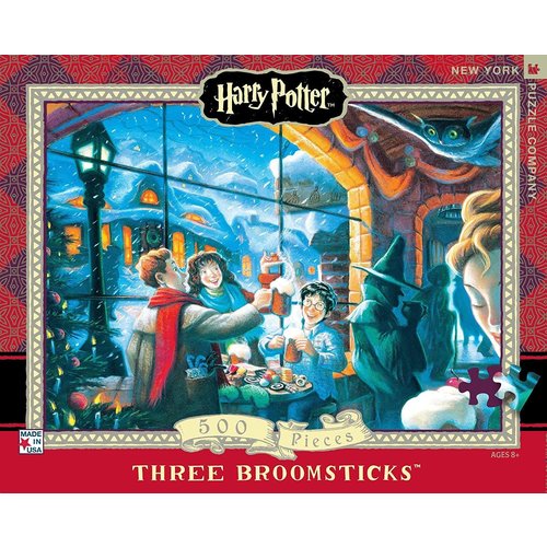 NEW YORK PUZZLE COMPANY NY100 THREE BROOMSTICKS NEW YORK PUZZLE COMPANY NY100 THREE BROOMSTICKS