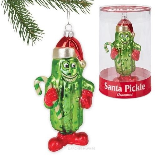 Archie McPhee ORNAMENT SANTA PICKLE Archie McPhee ORNAMENT SANTA PICKLE