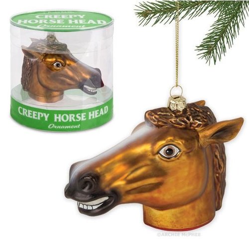 Archie McPhee ORNAMENT CREEPY HORSE Archie McPhee ORNAMENT CREEPY HORSE