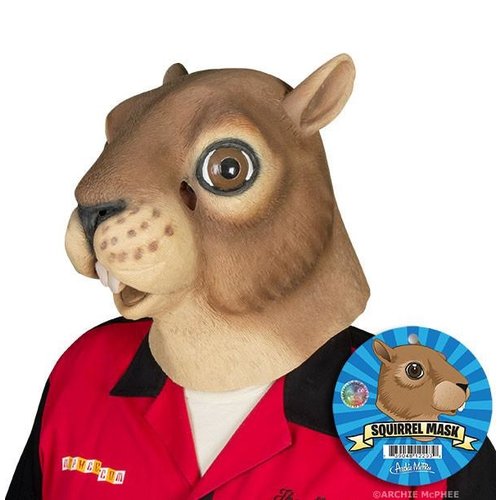 Archie McPhee MASK SQUIRREL HEAD Archie McPhee MASK SQUIRREL HEAD