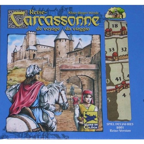 Rio Grande Games CARCASSONNE: TRAVEL EDITION Rio Grande Games CARCASSONNE: TRAVEL EDITION