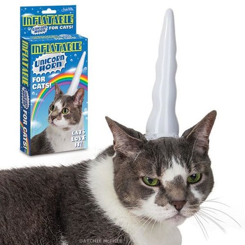 Archie McPhee CAT UNICORN HORN Archie McPhee CAT UNICORN HORN