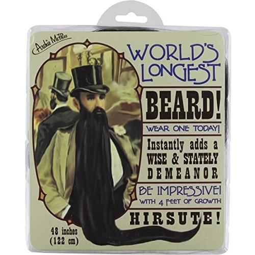 Archie McPhee WORLD'S LONGEST BEARD Archie McPhee WORLD'S LONGEST BEARD