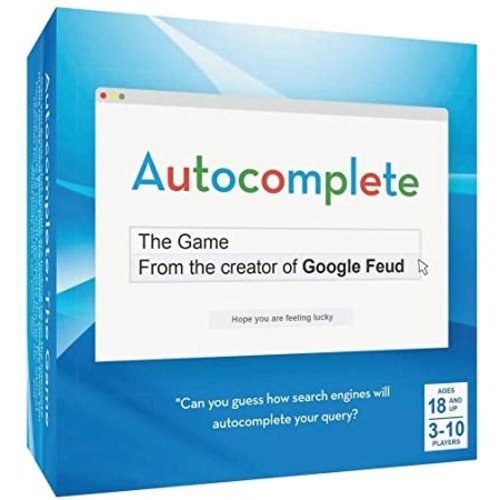 HACHETTE/CHRONICLE/MUDPUPPY AUTOCOMPLETE: THE GAME HACHETTE/CHRONICLE/MUDPUPPY AUTOCOMPLETE: THE GAME