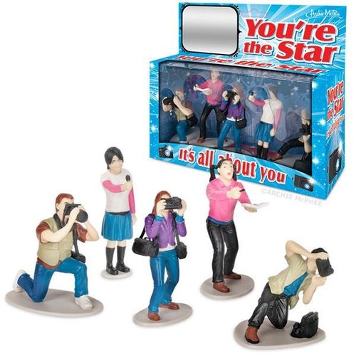 Archie McPhee ACTION FIGURES YOU'RE THE STAR Archie McPhee ACTION FIGURES YOU'RE THE STAR