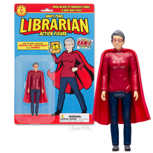 Archie McPhee ACTION FIGURE LIBRARIAN Archie McPhee ACTION FIGURE LIBRARIAN