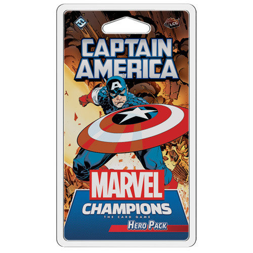 Fantasy Flight Games MARVEL CHAMPIONS LCG: CAPTAIN AMERICA HERO PACK Fantasy Flight Games MARVEL CHAMPIONS LCG: CAPTAIN AMERICA HERO PACK