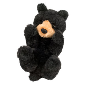 Douglas Cuddle Toys BLACK BEAR LIL' HANDFUL 6"