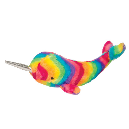 Douglas Cuddle Toys RAINBOW NARWHAL 19" Douglas Cuddle Toys RAINBOW NARWHAL 19"