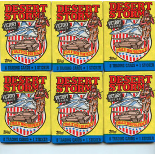 Topps DESERT STORM VICTORY CARDS Topps DESERT STORM VICTORY CARDS