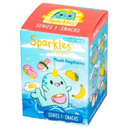 SQUISHABLE BLIND BOX: SPARKLES THE NARWHAL SQUISHABLE BLIND BOX: SPARKLES THE NARWHAL