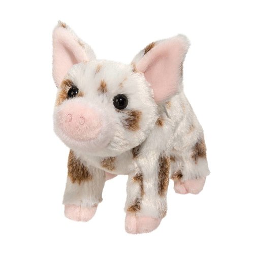 Douglas Cuddle Toys YOGI BROWN SPOTTED PIG 7" Douglas Cuddle Toys YOGI BROWN SPOTTED PIG 7"