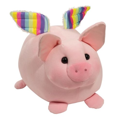 Douglas Cuddle Toys FANTASY FLYING PIG NIBBLES 12" Douglas Cuddle Toys FANTASY FLYING PIG NIBBLES 12"