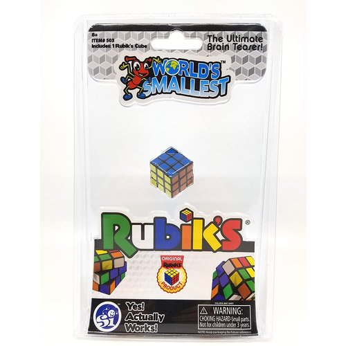 Super Impulse USA WORLD'S SMALLEST RUBIK'S CUBE Super Impulse USA WORLD'S SMALLEST RUBIK'S CUBE