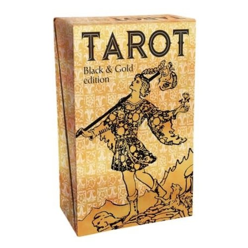 LLEWELLYN WORLDWIDE TAROT BLACK & GOLD FOIL LLEWELLYN WORLDWIDE TAROT BLACK & GOLD FOIL