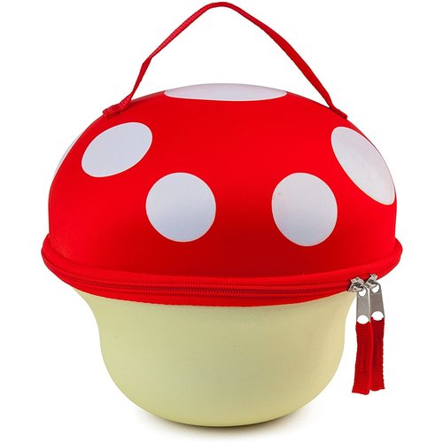 BIGMOUTH INC LUNCH TOTE MUSHROOM BIGMOUTH INC LUNCH TOTE MUSHROOM