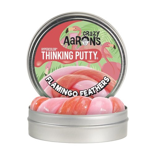CRAZY AARONS PUTTYWORLD CRAZY PUTTY - FLAMINGO FEATHERS CRAZY AARONS PUTTYWORLD CRAZY PUTTY - FLAMINGO FEATHERS