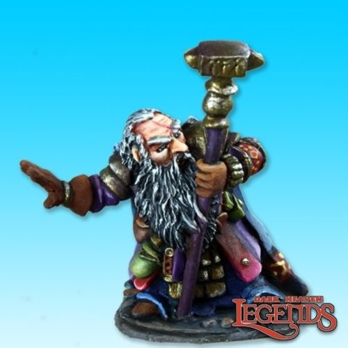 Reaper Miniatures DARK HEAVEN LEGENDS: BARDEN BARRELSTRAP, DWARF CLERIC Reaper Miniatures DARK HEAVEN LEGENDS: BARDEN BARRELSTRAP, DWARF CLERIC