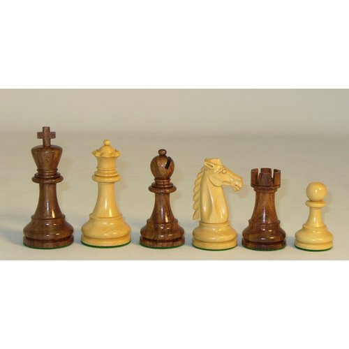 Worldwise Imports CHESSMEN 3.75" MUSTANG SHEESHAM & BOXWOOD Worldwise Imports CHESSMEN 3.75" MUSTANG SHEESHAM & BOXWOOD