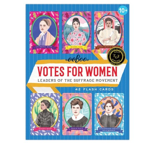 eeBoo FLASH CARDS VOTES FOR WOMEN