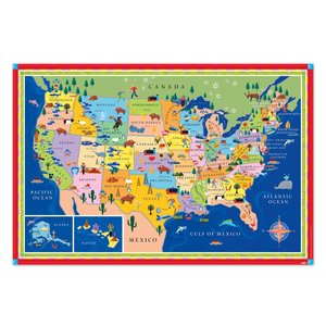 EEBOO MAP UNITED STATES THIS LAND IS YOUR LAND