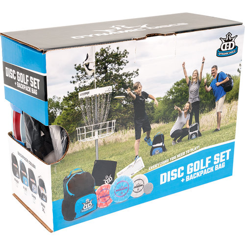 DYNAMIC DISTRIBUTION DISC GOLF SET + CADET BACKPACK GRAY DYNAMIC DISTRIBUTION DISC GOLF SET + CADET BACKPACK GRAY