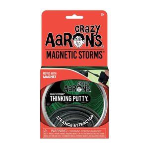 Crazy Aaron's Putty World THINKING PUTTY - MAGNETIC STORMS - STRANGE ATTRACTOR