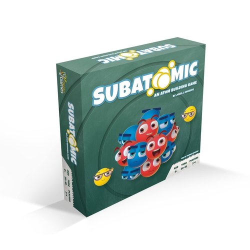 Genius Games SUBATOMIC: AN ATOM BUILDING GAME - 2ND EDITION Genius Games SUBATOMIC: AN ATOM BUILDING GAME - 2ND EDITION