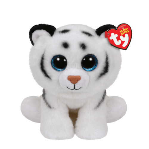 TY INC TY BEANIE TUNDRA BLACK & WHITE TIGER TY INC TY BEANIE TUNDRA BLACK & WHITE TIGER