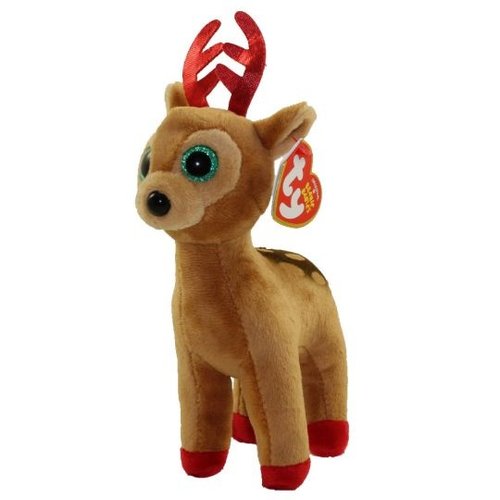 TY INC TY BEANIE REINDEER TINSEL TY INC TY BEANIE REINDEER TINSEL