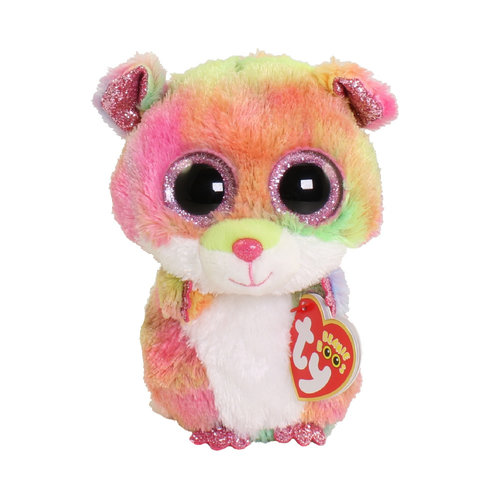 TY INC TY BEANIE BOO RODNEY MULTICOLORED HAMSTER TY INC TY BEANIE BOO RODNEY MULTICOLORED HAMSTER