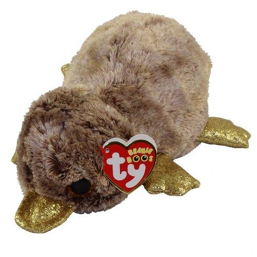 TY INC TY BEANIE BOO PERRY BROWN PLATYPUS TY INC TY BEANIE BOO PERRY BROWN PLATYPUS