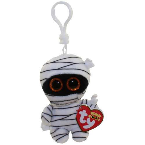 TY INC TY BEANIE BOO MUMMY (CLIP/KEYCHAIN) TY INC TY BEANIE BOO MUMMY (CLIP/KEYCHAIN)