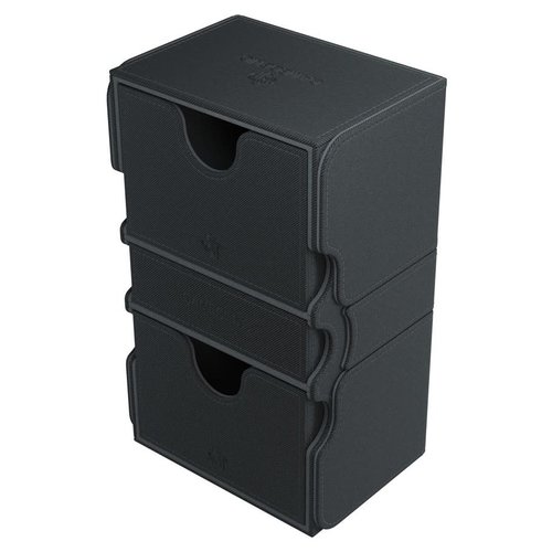 GAMEGENIC DECK BOX: STRONGHOLD 200+ BLACK GAMEGENIC DECK BOX: STRONGHOLD 200+ BLACK