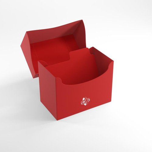 GAMEGENIC DECK BOX: SIDE HOLDER 80+ RED GAMEGENIC DECK BOX: SIDE HOLDER 80+ RED