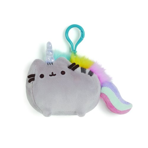 Gund PUSHEENICORN 4.5" CLIP/KEYCHAIN Gund PUSHEENICORN 4.5" CLIP/KEYCHAIN
