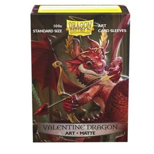 Arcane Tinmen DECK PROTECTOR: DRAGON SHIELDS: ART MATTE - VALENTINE DRAGON (100) Arcane Tinmen DECK PROTECTOR: DRAGON SHIELDS: ART MATTE - VALENTINE DRAGON (100)