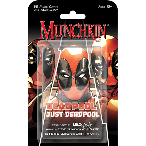 USA OPOLY MUNCHKIN: DEADPOOL USA OPOLY MUNCHKIN: DEADPOOL