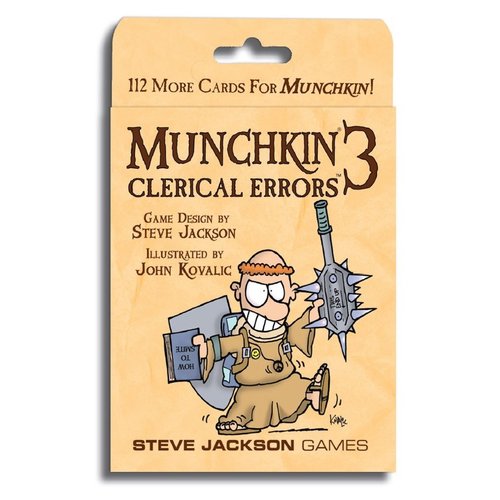 Steve Jackson Games MUNCHKIN 3: CLERICAL ERRORS