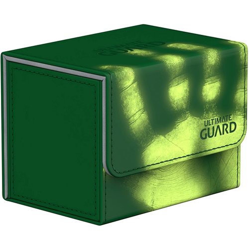 Ultimate Guard DECK BOX: SIDEWINDER 100+: CHROMIASKIN GREEN Ultimate Guard DECK BOX: SIDEWINDER 100+: CHROMIASKIN GREEN