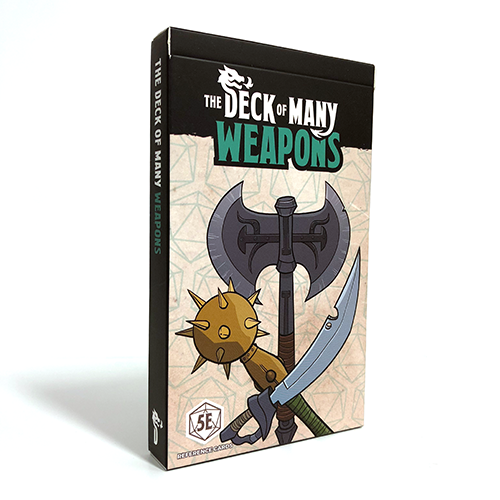 Hit Point Press THE DECK OF MANY: WEAPONS Hit Point Press THE DECK OF MANY: WEAPONS