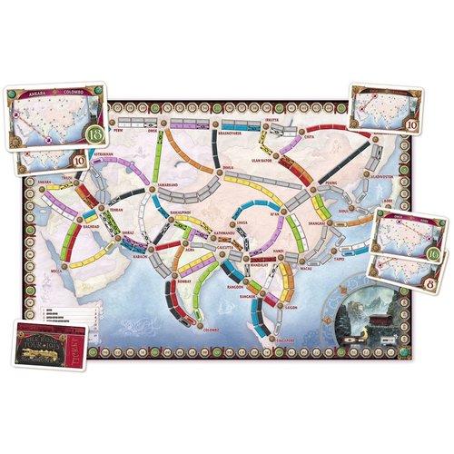 Days of Wonder TICKET TO RIDE: ASIA MAP COLLECTION 1