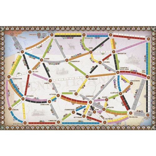 Days of Wonder TICKET TO RIDE: UNITED KINGDOM & PENNSYLVANIA MAP COLLECTION 5