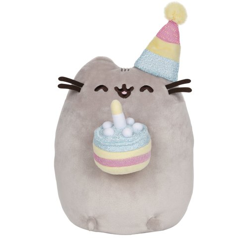 Gund PUSHEEN BIRTHDAY CAKE 9.5"