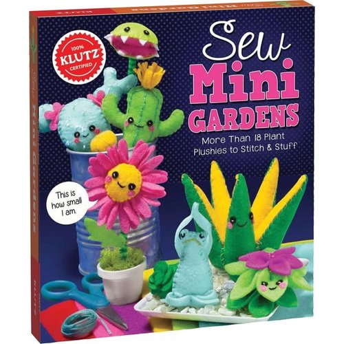 KLUTZ KLUTZ SEW MINI GARDENS KLUTZ KLUTZ SEW MINI GARDENS