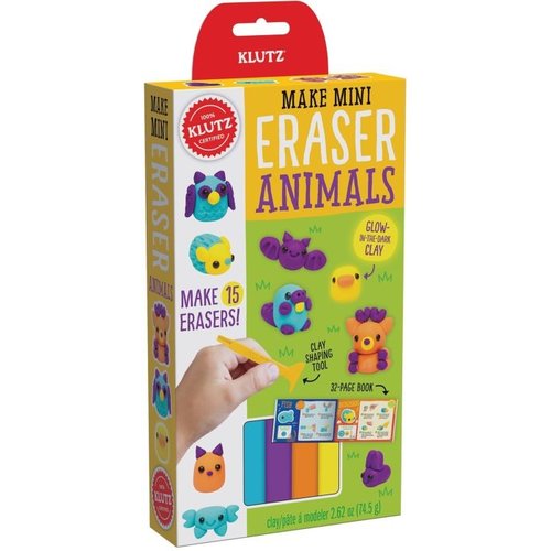 KLUTZ KLUTZ MINI ERASER ANIMALS KLUTZ KLUTZ MINI ERASER ANIMALS