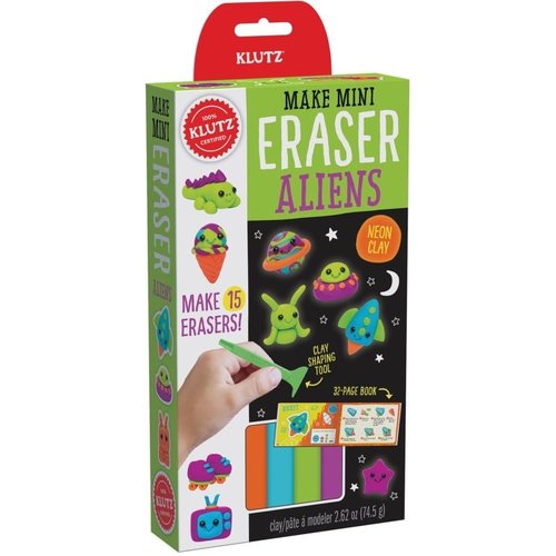 KLUTZ KLUTZ MINI ERASER ALIENS KLUTZ KLUTZ MINI ERASER ALIENS